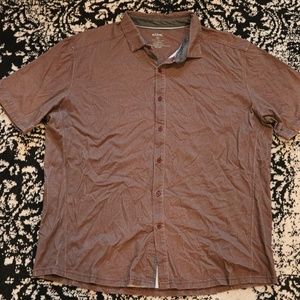 KHUL WILDFIRE BUTTON UP ( FITS LIKE A LARGE )